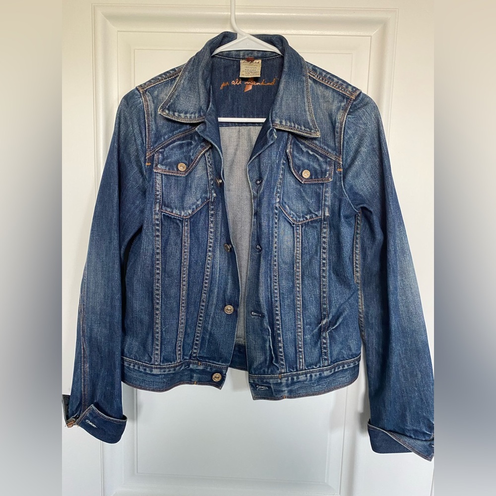 7 for all mankind Women’s Small Jean Jacket